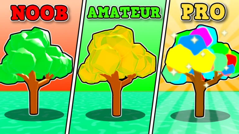 Imagem oficial do jogo Grow A Tree Tycoon no Roblox