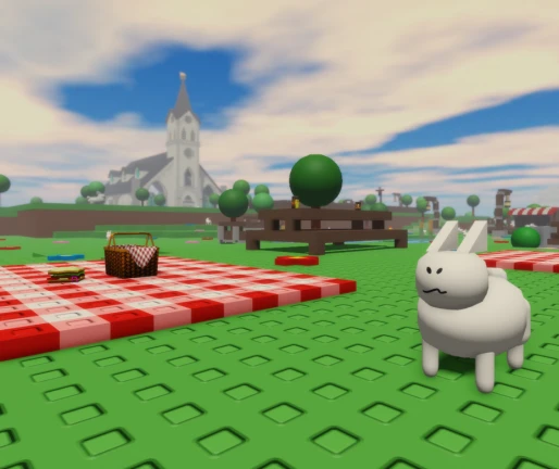 Imagem oficial do jogo gubby world no Roblox