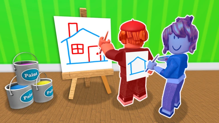 Imagem oficial do jogo Guess Drawing Or Die no Roblox