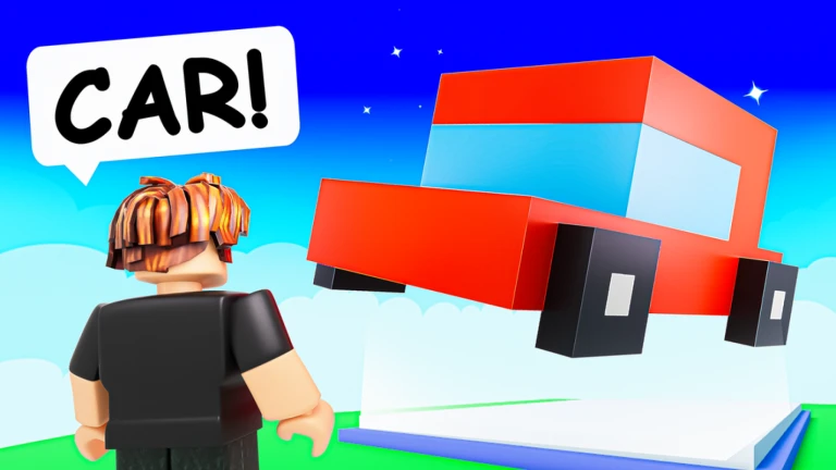 Imagem oficial do jogo Guess The Build no Roblox