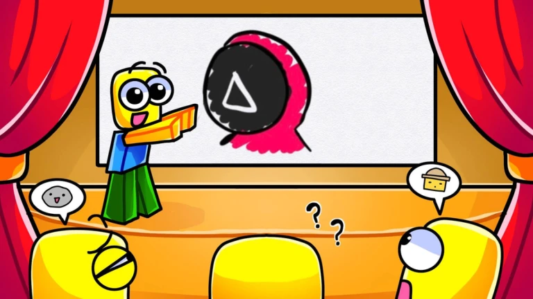 Imagem oficial do jogo Guess the Drawings! no Roblox
