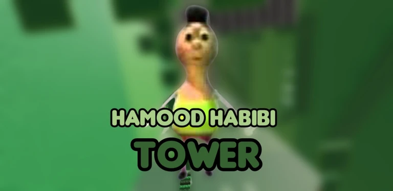 Imagem oficial do jogo Hamood Habibi Tower no Roblox
