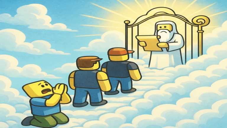 Imagem oficial do jogo Heaven Line no Roblox