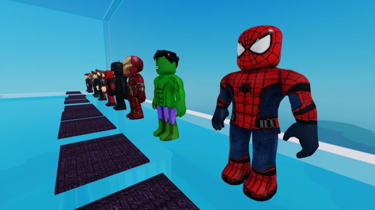 Imagem oficial do jogo Hero Brawl no Roblox