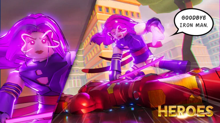 Imagem oficial do jogo Heroes: Multiverse no Roblox