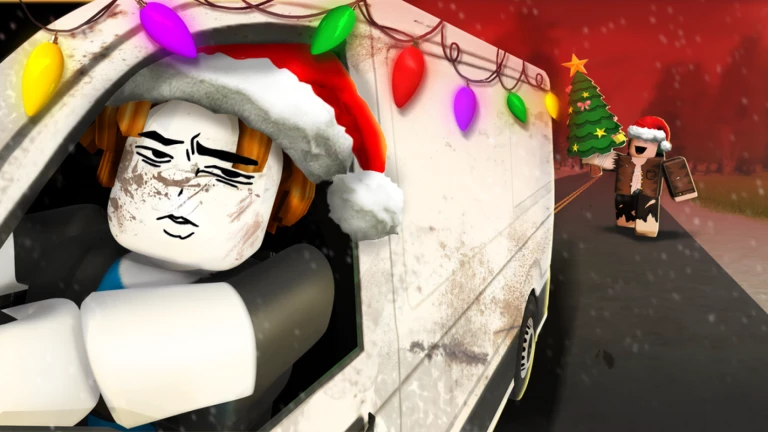 Imagem oficial do jogo Hitch a Hike no Roblox
