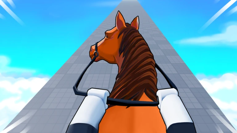 Imagem oficial do jogo Horse Race no Roblox