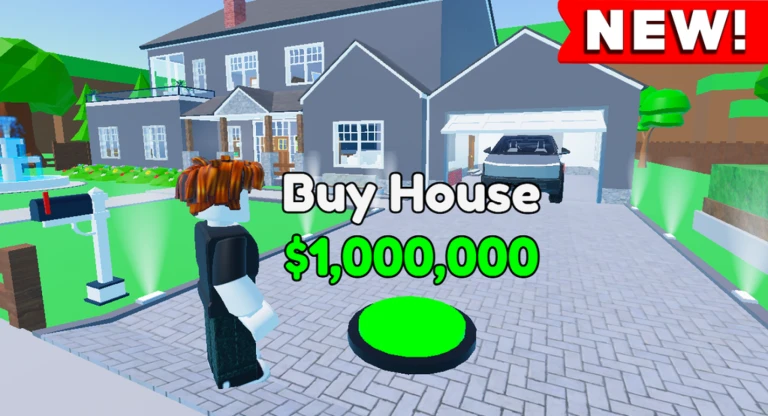 Imagem oficial do jogo House Tycoon no Roblox