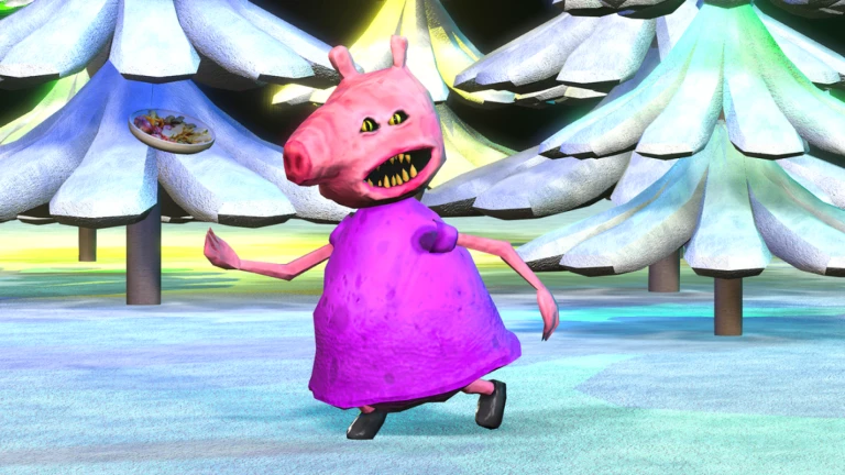 Imagem oficial do jogo Hungry Pig no Roblox