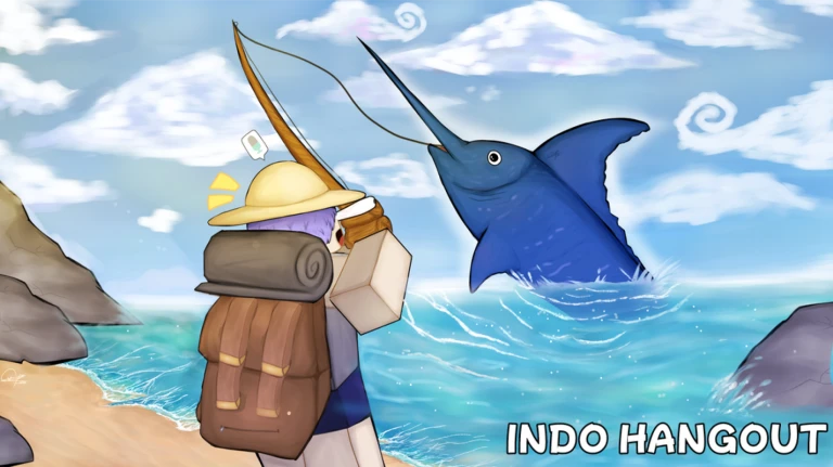 Imagem oficial do jogo Indo Hangout no Roblox