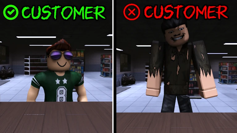 Imagem oficial do jogo Infected Gas Station no Roblox