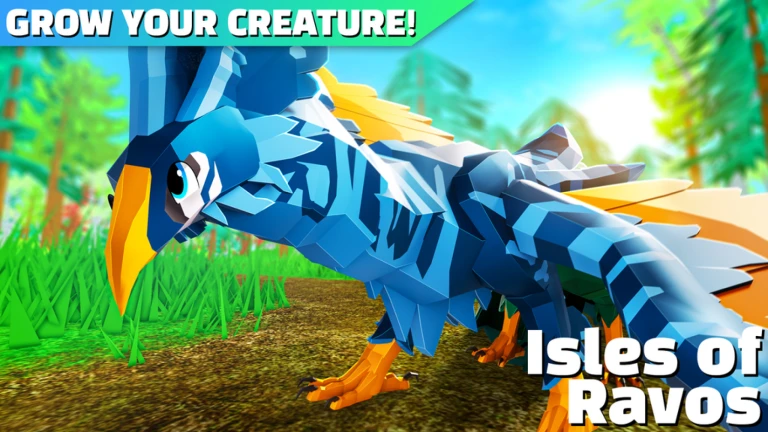 Imagem oficial do jogo Isles of Ravos no Roblox