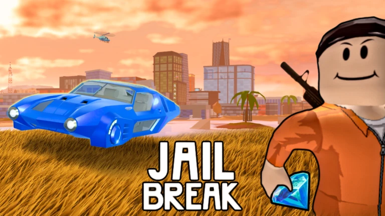 Imagem oficial do jogo Jailbreak no Roblox