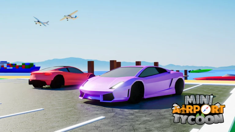 Imagem oficial do jogo JET! Mini Airport Tycoon no Roblox
