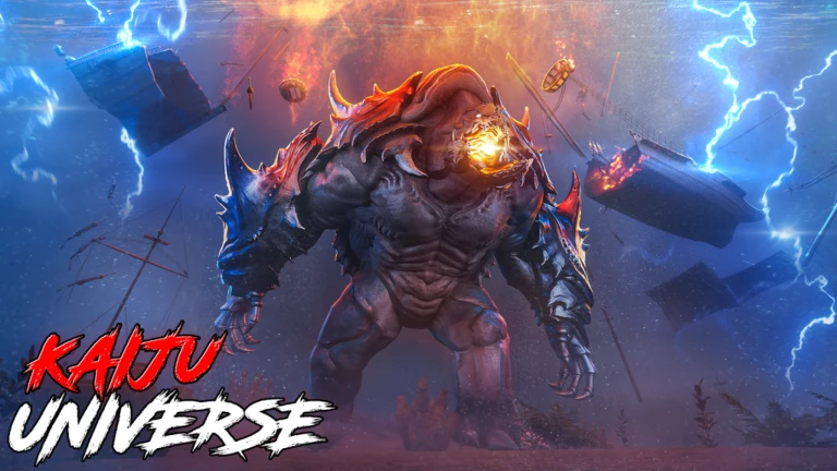 Imagem oficial do jogo Kaiju Universe no Roblox