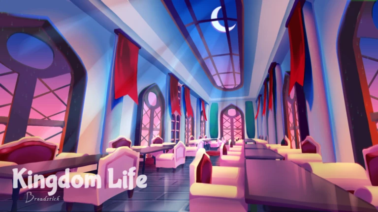 Imagem oficial do jogo Kingdom Life no Roblox
