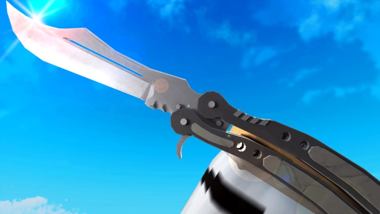 Imagem oficial do jogo Knife Arena no Roblox