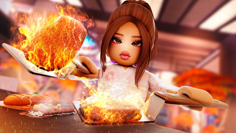 Imagem oficial do jogo Kohaú Hibachi Restaurant no Roblox