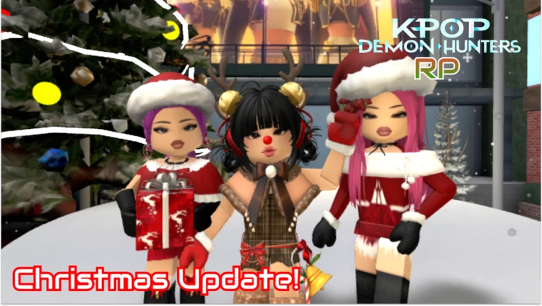 Imagem oficial do jogo Kpop Demon Hunters RP no Roblox