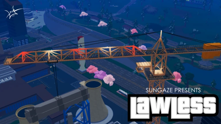 Imagem oficial do jogo LAWLESS no Roblox