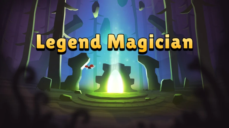 Imagem oficial do jogo Legend Magician no Roblox