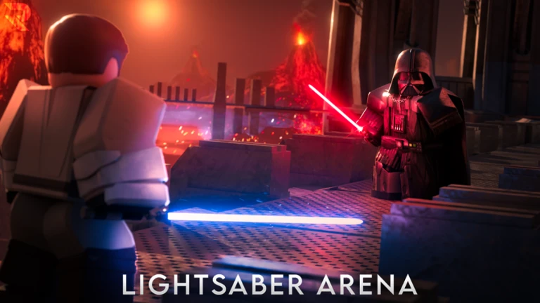 Imagem oficial do jogo Lightsaber Arena no Roblox