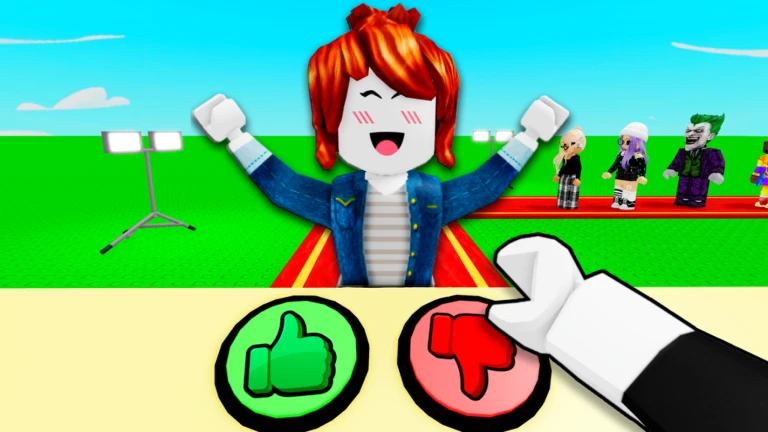 Imagem oficial do jogo Like or Dislike no Roblox