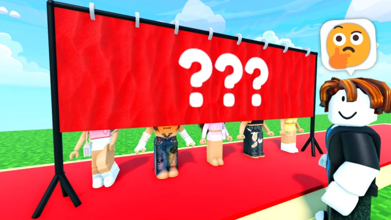 Imagem oficial do jogo Like or Pass no Roblox