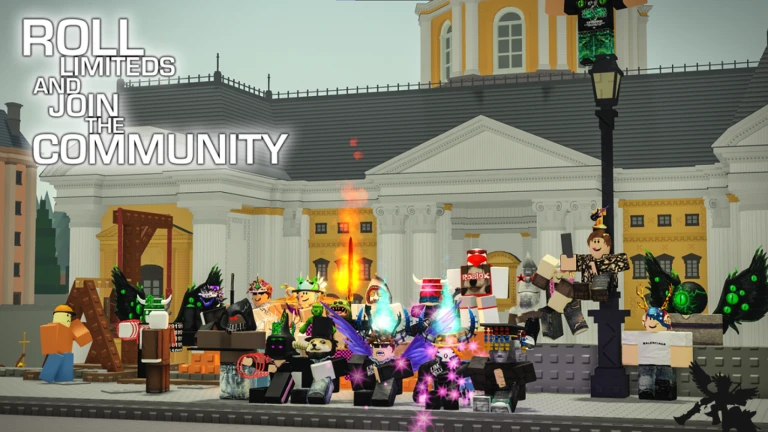 Imagem oficial do jogo Limited Rollers no Roblox