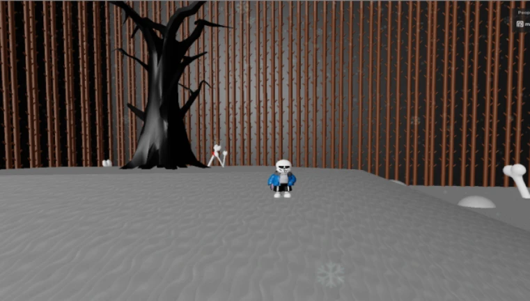 Imagem oficial do jogo (LittleDust) Legacy Dusty Dust Sans Fights no Roblox