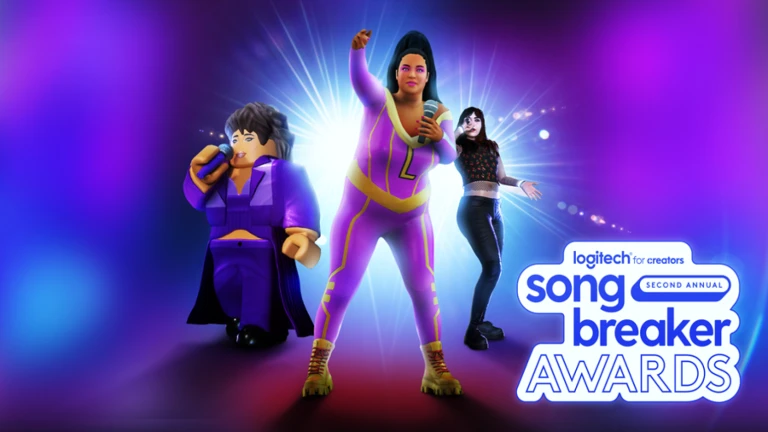 Imagem oficial do jogo Logitech Song Breaker Awards no Roblox
