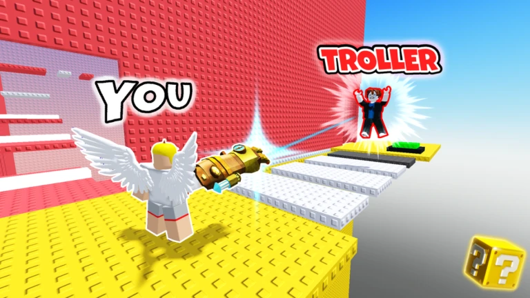 Imagem oficial do jogo Lucky Block Tower no Roblox