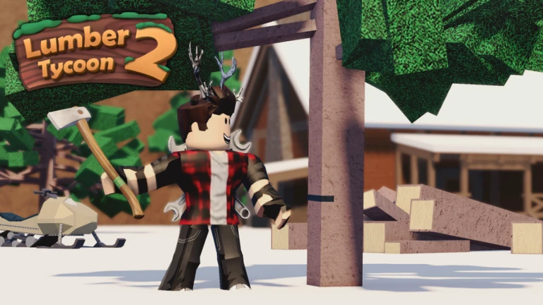 Imagem oficial do jogo Lumber Tycoon 2 no Roblox