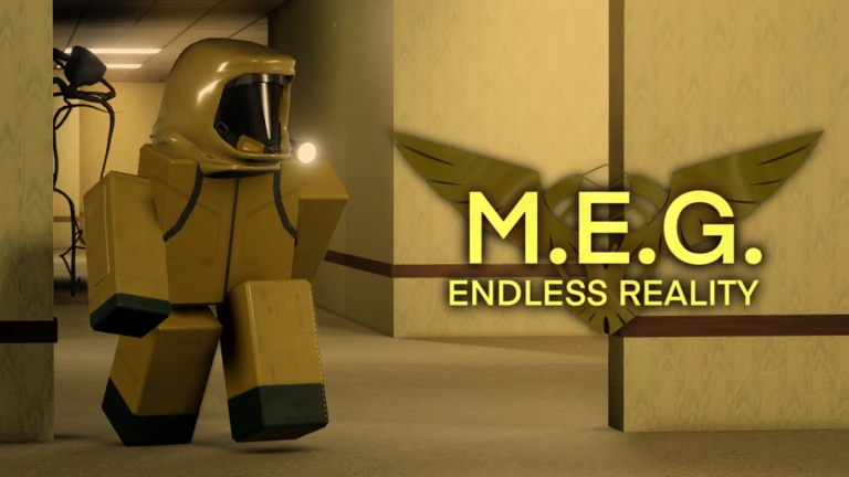 Imagem oficial do jogo M.E.G. Endless Reality no Roblox