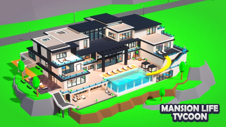 Imagem oficial do jogo Mansion Life Tycoon no Roblox