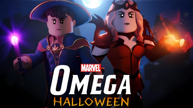 Imagem oficial do jogo Marvel Omega no Roblox