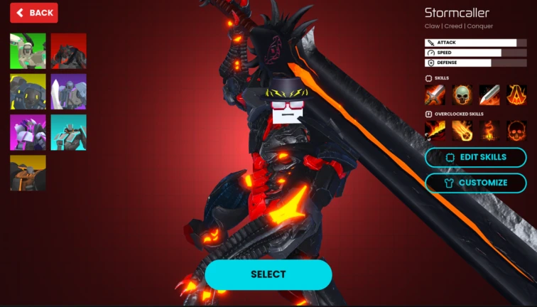 Imagem oficial do jogo Mech Showdown (Beta) no Roblox