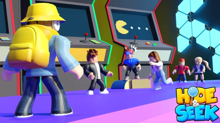Imagem oficial do jogo Mega Hide and Seek! no Roblox