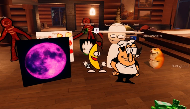 Imagem oficial do jogo Meme Maker no Roblox