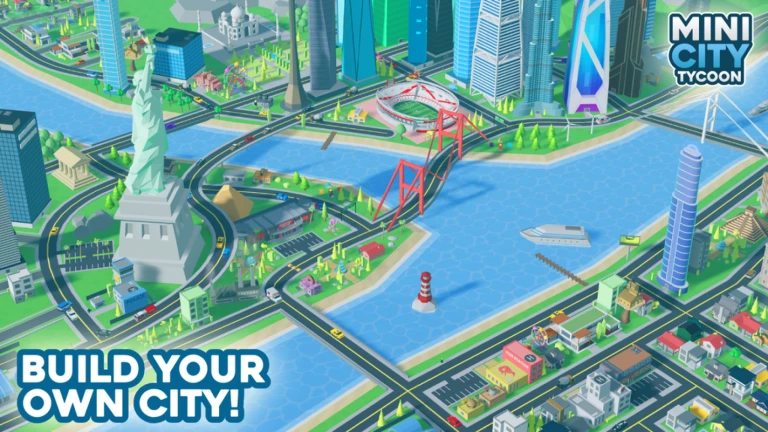 Imagem oficial do jogo Mini City Tycoon no Roblox