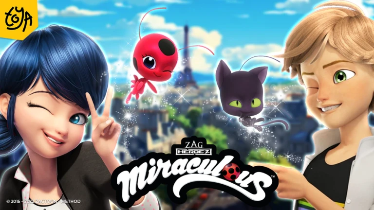 Imagem oficial do jogo Miraculous™ RP: Ladybug & Cat Noir no Roblox