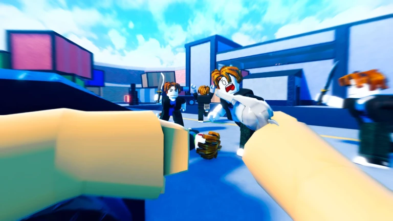 Imagem oficial do jogo MM2 Aim Trainer no Roblox