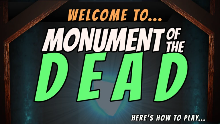 Imagem oficial do jogo Monument of the Dead no Roblox