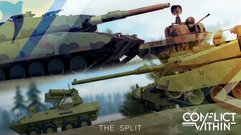 Imagem oficial do jogo Multicrew Tank Combat no Roblox