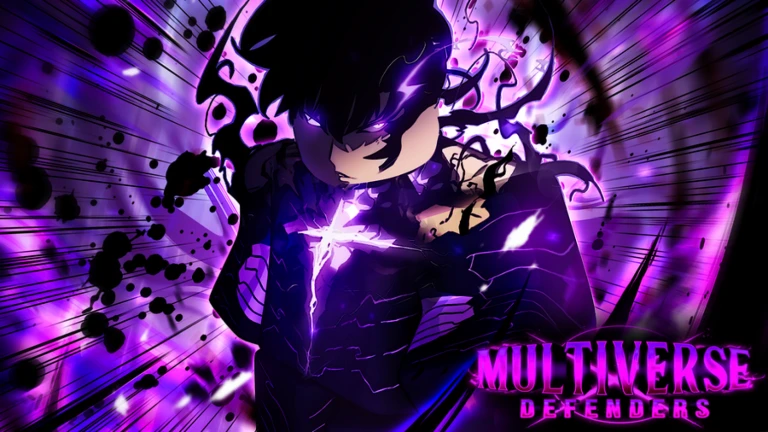 Imagem oficial do jogo Multiverse Defenders no Roblox