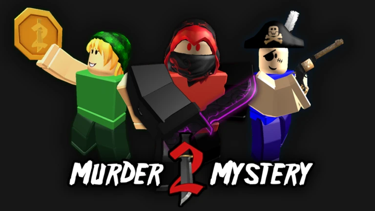 Imagem oficial do jogo Murder Mystery 2 no Roblox
