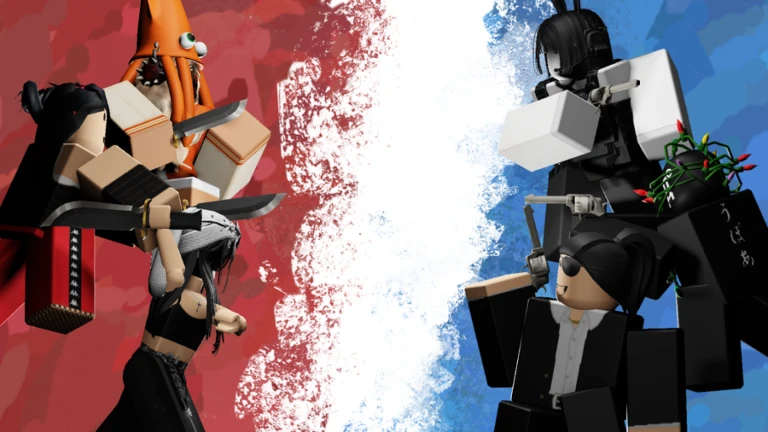 Imagem oficial do jogo Murderers vs Sheriffs 2 no Roblox