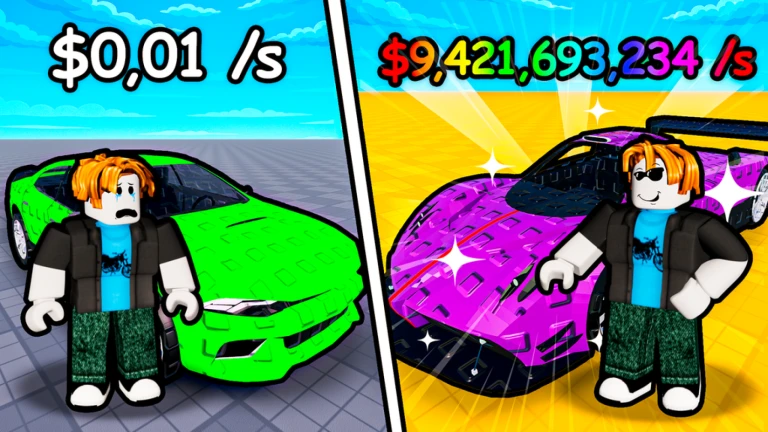 Imagem oficial do jogo My Car Show no Roblox