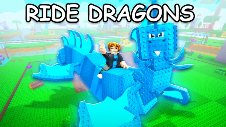 Imagem oficial do jogo My Dragon Island no Roblox