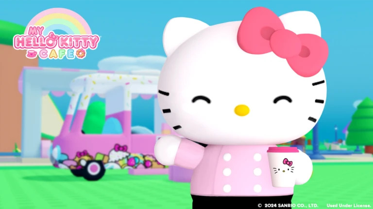 Imagem oficial do jogo My Hello Kitty Cafe(Build) no Roblox